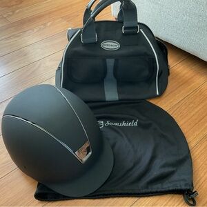 Samshield Kids Black Riding Helmet